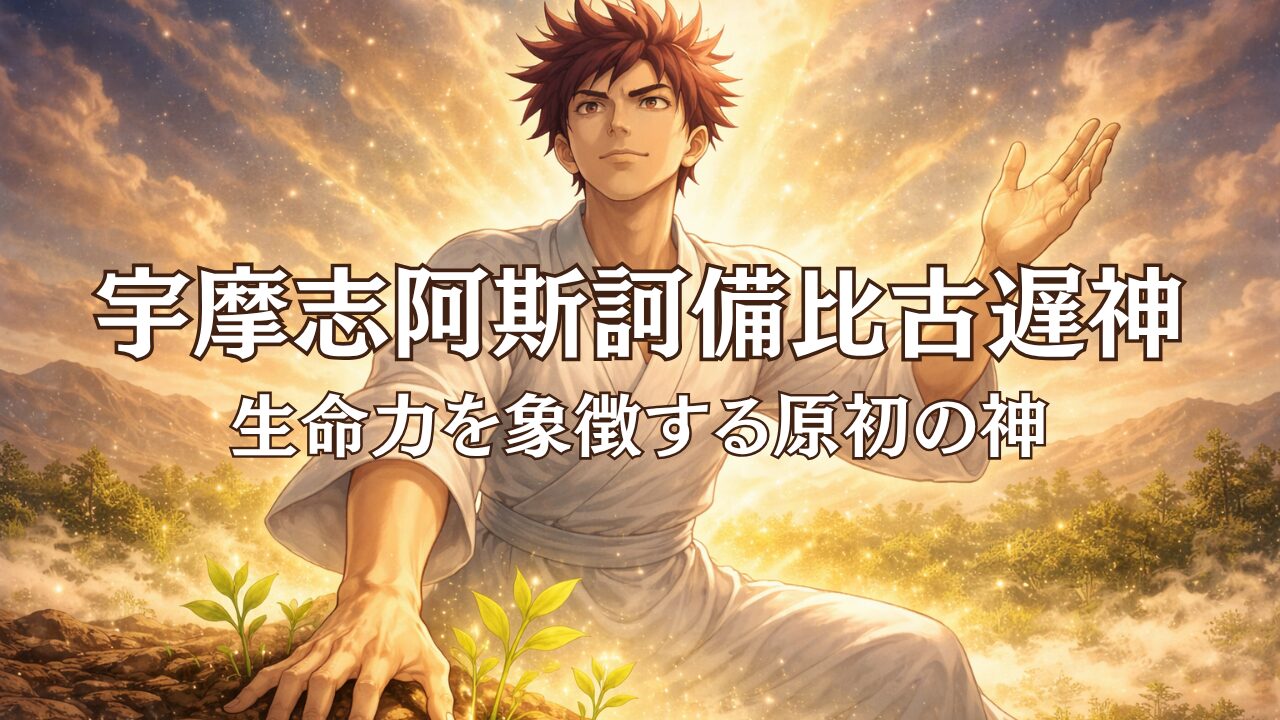 宇摩志阿斯訶備比古遅神